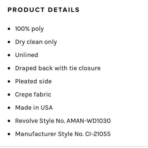 NWT Amanda Uprichard Janet Dress in Black Size XL - Picture 10 of 11